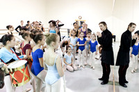 Nutcracker, studio rehearsals