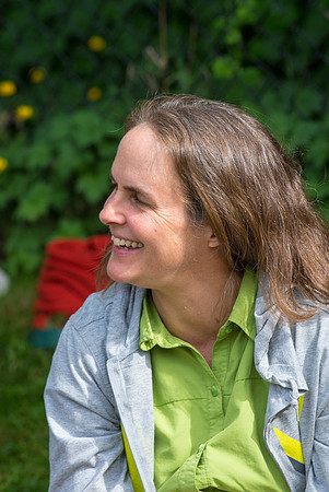 kris at the nature explorers celebration